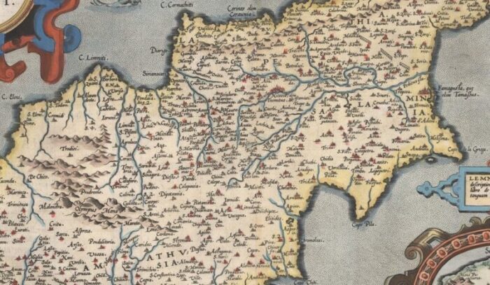 16th century dutch map of cyprus 1598 5