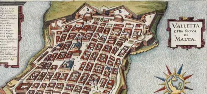 17th century plan of valletta 3