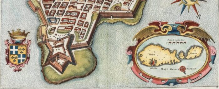 17th century plan of valletta 4