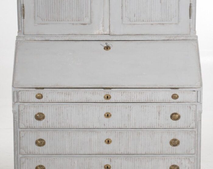 18th century danish three part bureau 4039