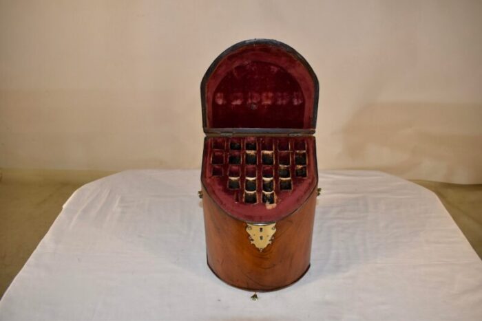 18th century english mahogany knife box 1896