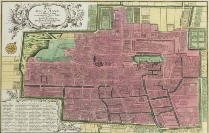 18th century town plan of the hague 4