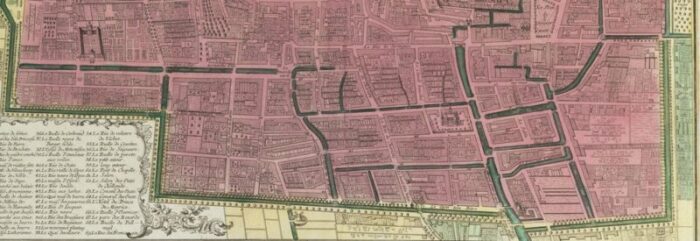 18th century town plan of the hague 6