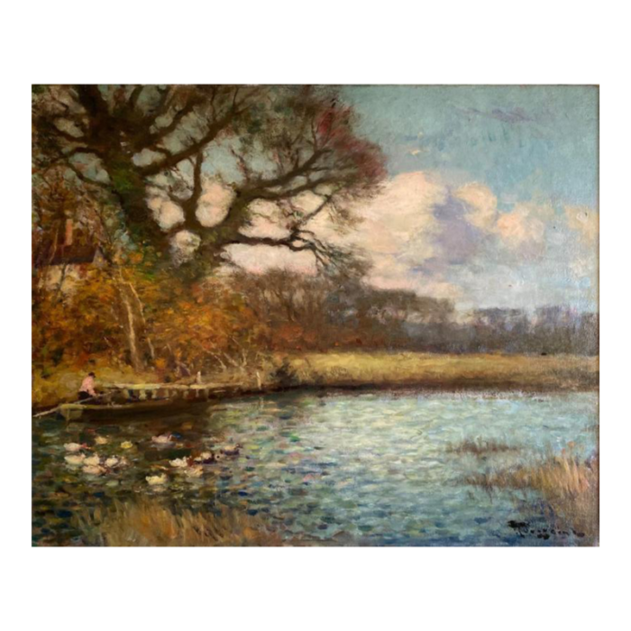 1930 on the river painting 2015