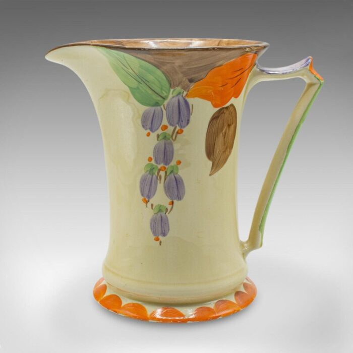 1930s vintage art deco milk jug 2284