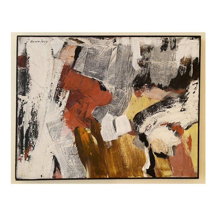 1960 abstact composition painting 6071