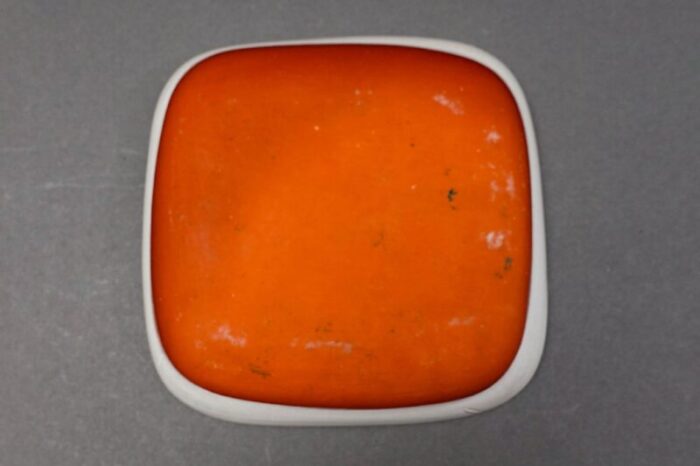 1975 susana espinosa signed mid century modern puerto rico studio art pottery dish 0904