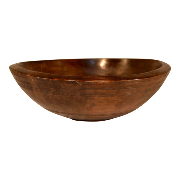 19th century english dairy bowl 6894