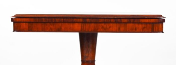 19th century victorian english burr walnut card table 2030