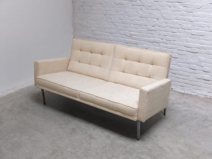 2 seater parallel bar sofa by florence knoll for knoll 1954 5618