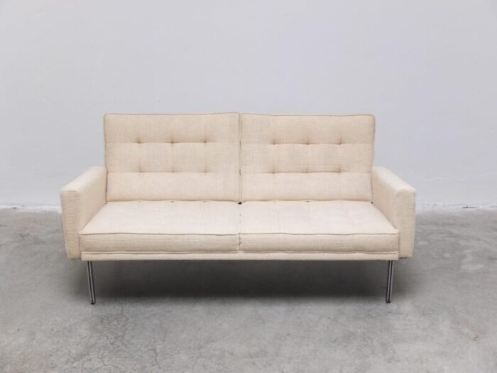 2 seater parallel bar sofa by florence knoll for knoll 1954 7745