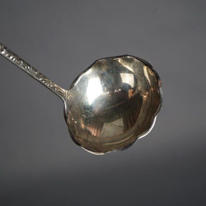 antique large gorham sterling silver ladle circa 1890 2485