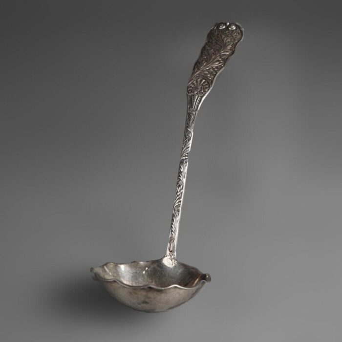 antique large gorham sterling silver ladle circa 1890 2886