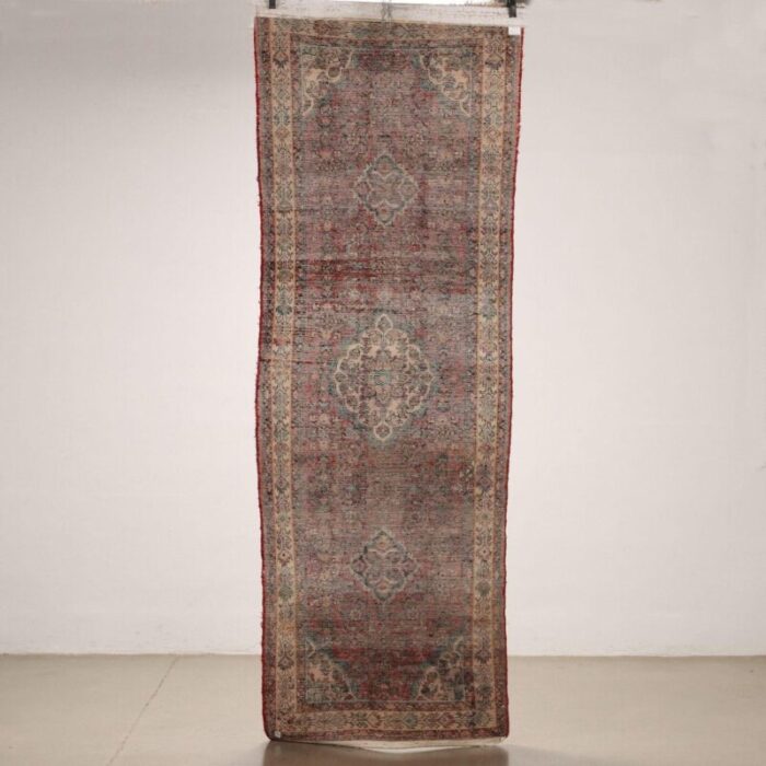 antique malayer rug in cotton and wool 6