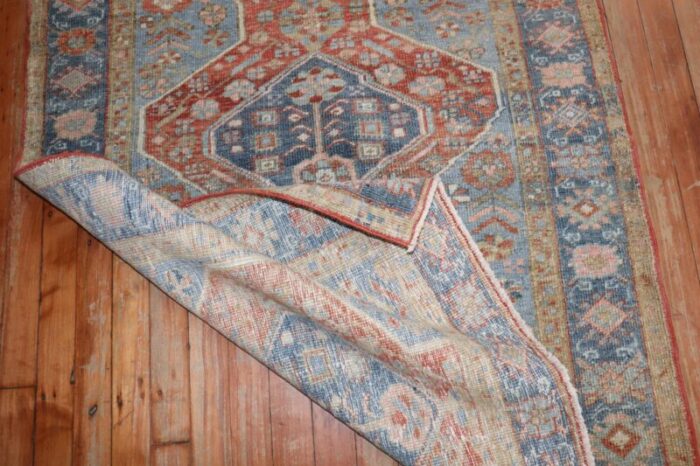 antique persian heriz 32 x 59 6165