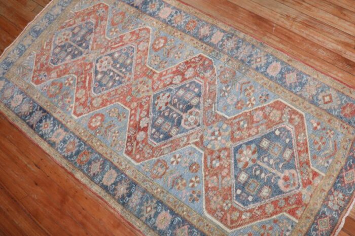 antique persian heriz 32 x 59 6601