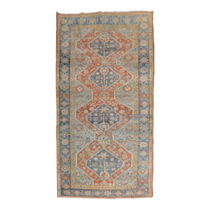 antique persian heriz 32 x 59 9460