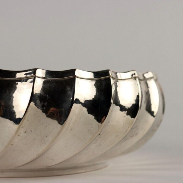 antique silver bowl 4