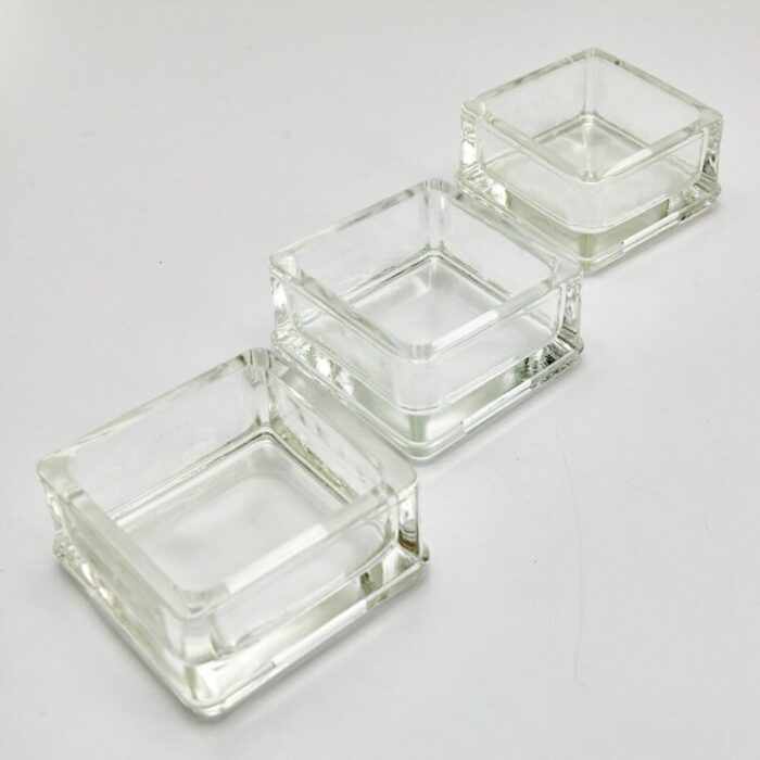 ashtrays by charlotte perriand for lumax 1970s set of 3 20