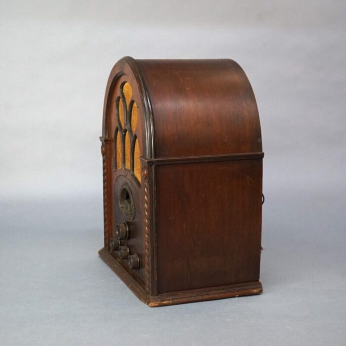 atwater kent model 92 super heterodyne walnut tube radio circa 1930 0202