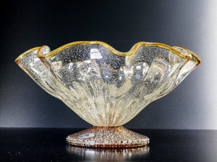 blown murano glass centerpiece vase 6