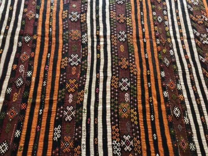 bohemian anatolian kilim rug 1980s 10