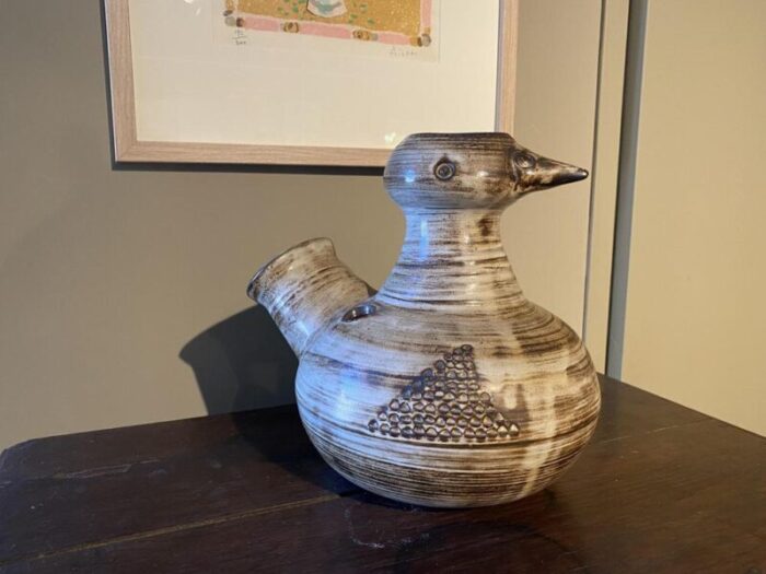 ceramic bird from jacques pouchain 3242