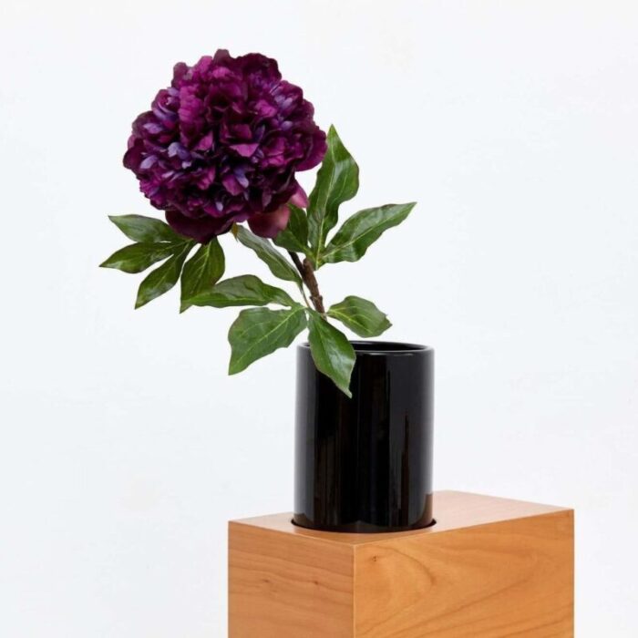 chinese twenty seven woods artificial flower vase attributed to ettore sottsass 1995 6