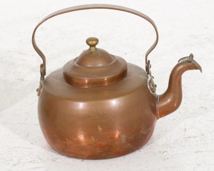 copper kettles 1750s set of 3 6538