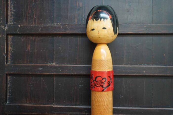 creative kokeshi by sato kouson japan 1970s 3