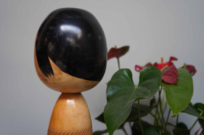 creative kokeshi by sato kouson japan 1970s 9