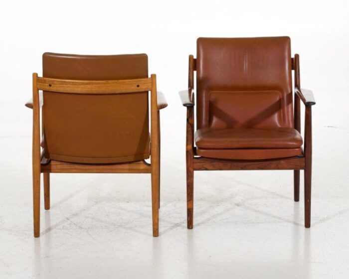 danish armchairs 1960s set of 2 8111