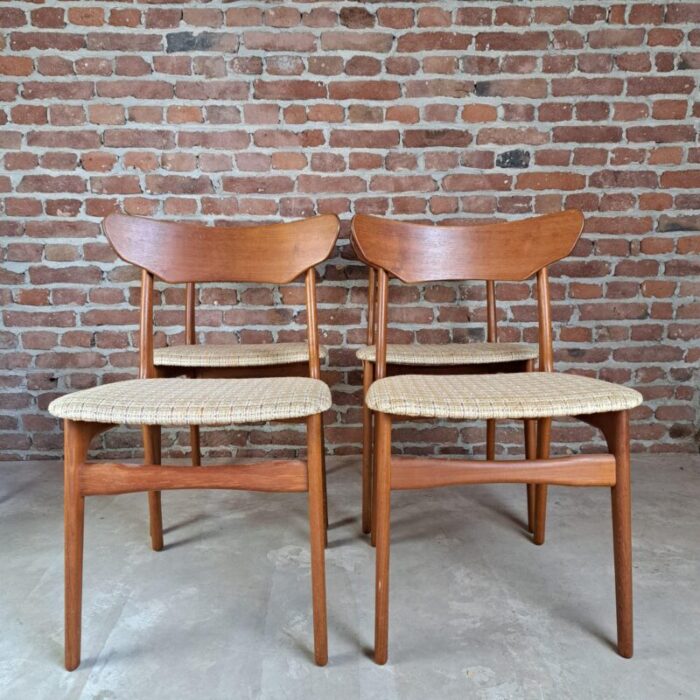 dining chairs from farstrup denmark 1960s set of 4 2093