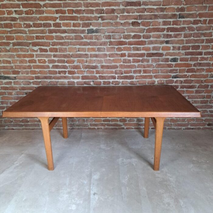 dining table in teak denmark 1960s 6956