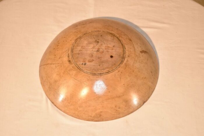 early 19th century english sycamore bowl 3507