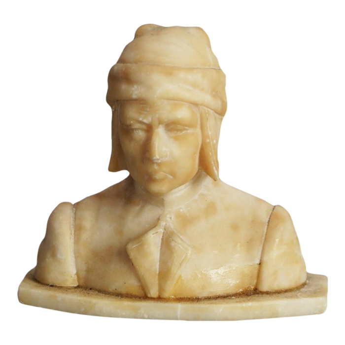 early 20th century antique italian neoclassical carved alabaster bust circa 1900 1133