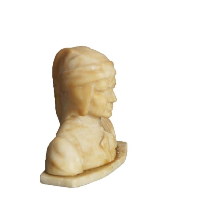 early 20th century antique italian neoclassical carved alabaster bust circa 1900 4113