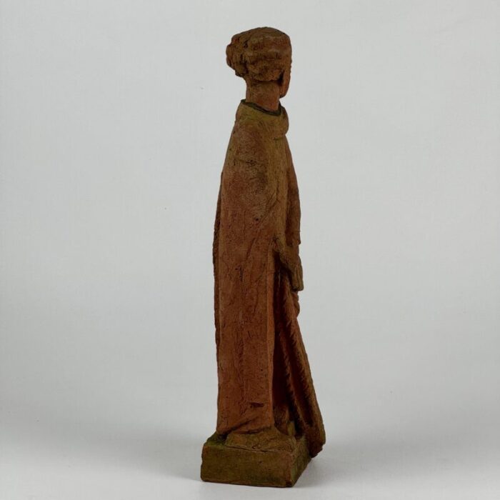 early 20th century french art deco terracotta sculpture of un homm de mer a seaman signed 5857