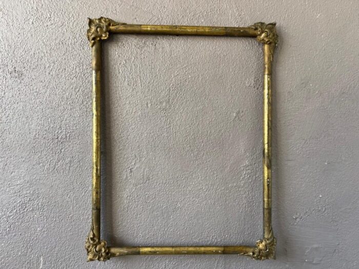 frame gilded with gold leaf 1