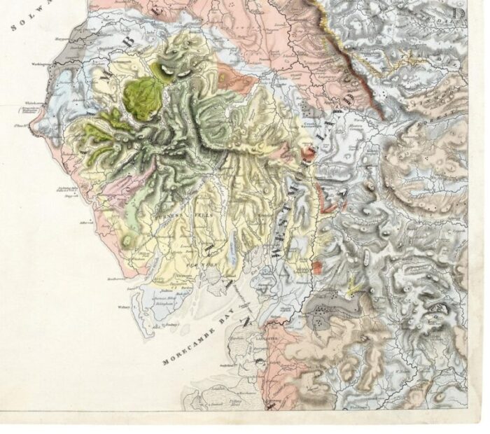 geological map of england and wales on six sheets set of 6 11