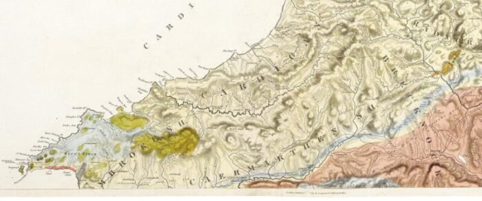 geological map of england and wales on six sheets set of 6 16