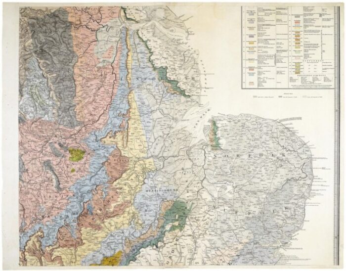 geological map of england and wales on six sheets set of 6 17