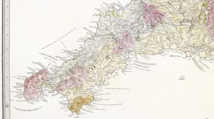 geological map of england and wales on six sheets set of 6 30