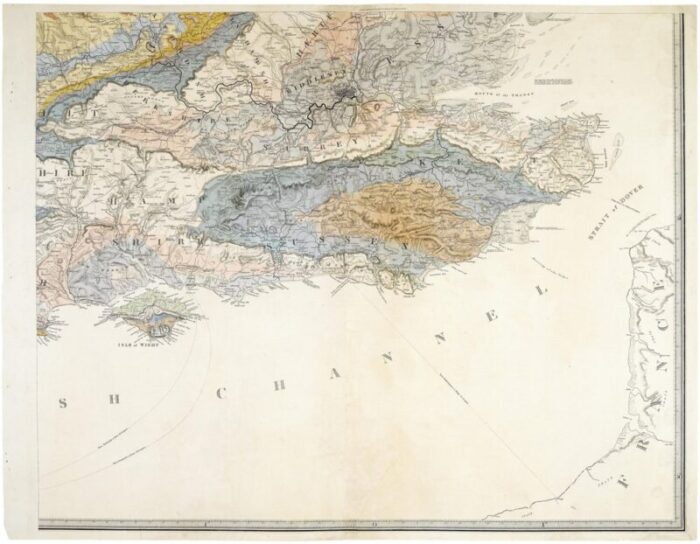 geological map of england and wales on six sheets set of 6 31