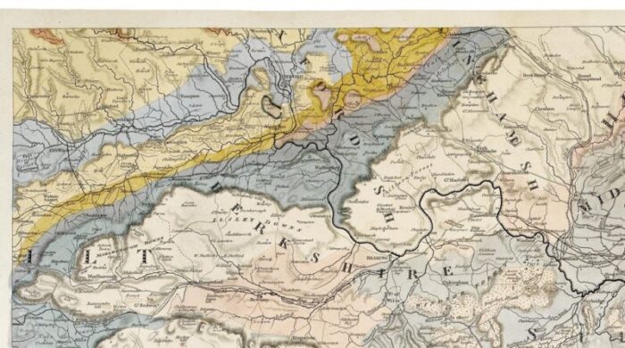 geological map of england and wales on six sheets set of 6 32