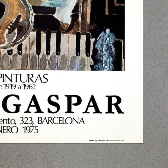 georges braque poster for gaspar room 1975 8