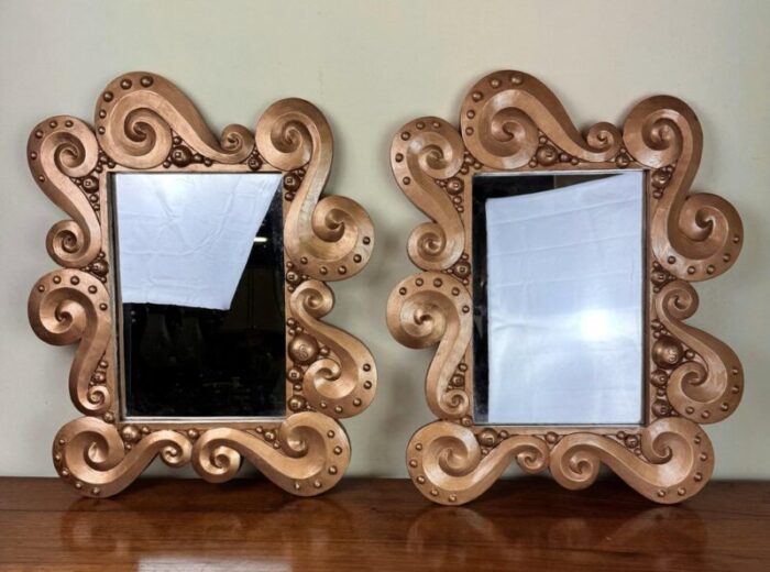 golden mirrors by by jean boggio set of 2 1