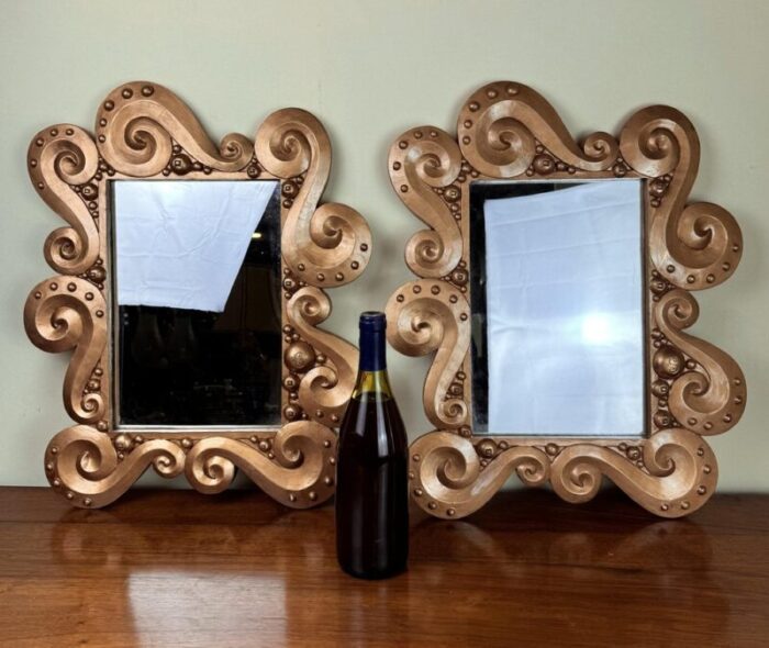 golden mirrors by by jean boggio set of 2 2