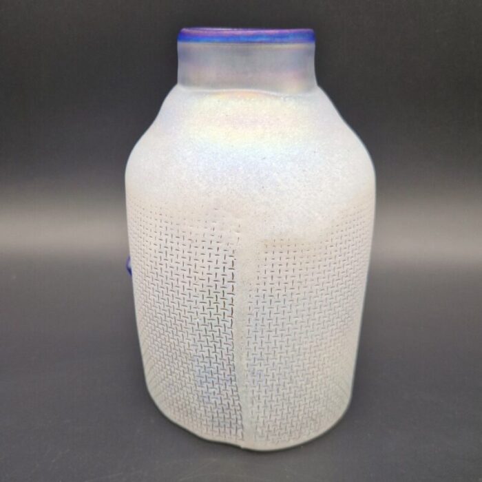 hand blown glass vase from kosta boda 1970s 3