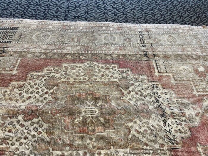 handmade pastel neutral cappadocia rug 1980s 3